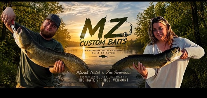 MZ Custom Baits anglers holding fish